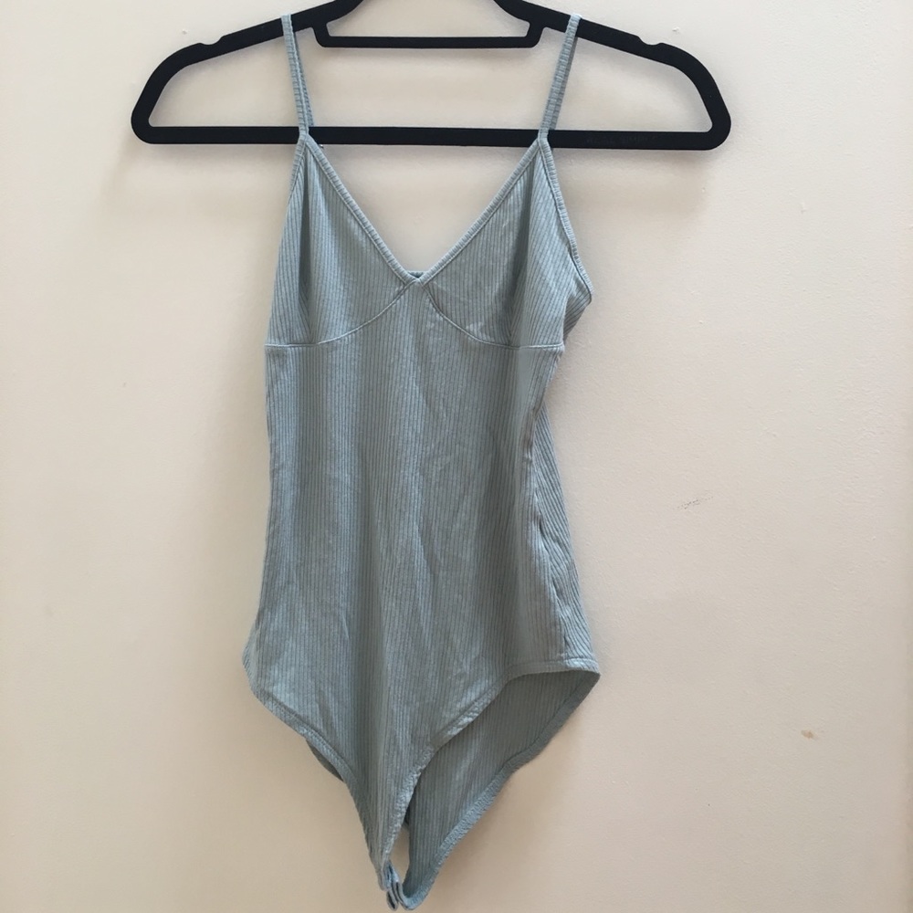Forever 21 Light Teal Body Suit